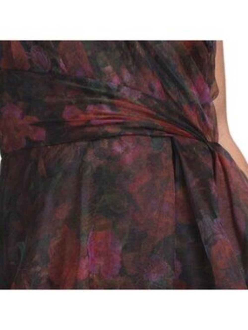 THEIA Rue One Shoulder Gown - Picture 4 of 4